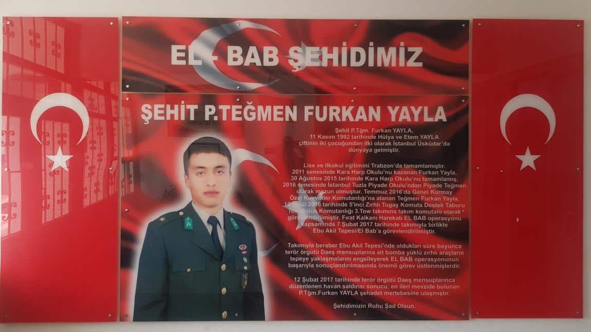 ŞEHİT PİYADE TEĞMEN FURKAN YAYLA 